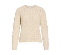 VILA Pull-over 'VILowen' beige clair, Taille L