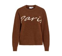 VILA Pull-over 'VILuna' beige / marron, Taille XS