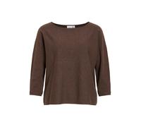 VILA Pull-over 'VIMalu' marron chiné, Taille S