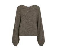 Vila Marley Knit Sweater Gris M Femme
