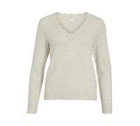 VILA Pull-over 'VINIKOLINA' blanc naturel, Taille L