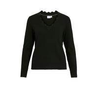 VILA Pull-over 'VINIKOLINA' noir, Taille XS