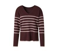VILA Pull-over 'VIOstria' écru / marron, Taille XS