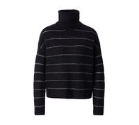 VILA Pull-over 'VIZAZA' noir / argent, Taille L
