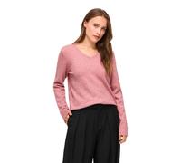Vila Ril Knit V Neck Sweater Rose S Femme