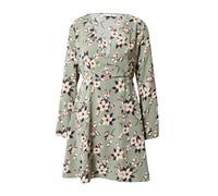 VILA Robe 'BLUME' olive / grenadine / noir / blanc, Taille 38