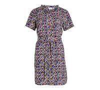 VILA Robe-chemise 'Sille' beige clair / mélange de couleurs, Taille 38