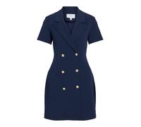 VILA Robe-chemise 'VIClara' marine / or, Taille 40