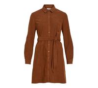 VILA Robe-chemise 'VIElsa' marron, Taille 38