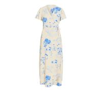 VILA Robe d’été 'VILovie' bleu clair / blanc cassé, Taille 42