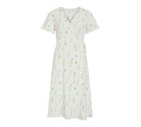 VILA Robe d’été 'VILovie' jaune d'or / vert / fuchsia / blanc, Taille 40