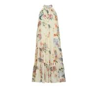 VILA Robe d’été 'VINIA' beige / bleu pastel / vert foncé / pitaya, Taille 40