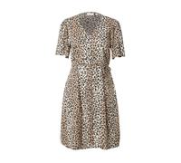 VILA Robe d’été 'VIOLINE' beige / taupe / noir, Taille 40