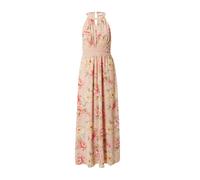 VILA Robe de soirée 'MILINA' vert gazon / rose / grenadine, Taille 36