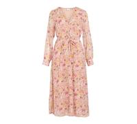 VILA Robe de soirée 'VIFALIA' jaune / vert / rose / rose pastel, Taille 38
