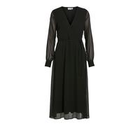 Vila Falia Long Sleeve Dress Noir 40 Femme