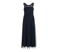 Vila Lynnea Sleeveless Long Dress Bleu 36 Femme