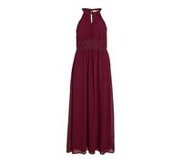 Vila Robe de soirée Vimilina Maxi Robe de soirée pour Femme, Cabernet/détail : élastique, 44