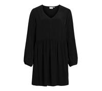 Robe courte femmes Vila VIFINI L/S SHORT DRESS Noir FR 36