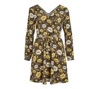 VILA Robe 'KRISTINA' beige / jaune clair / olive, Taille 40