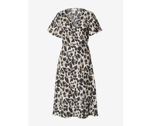 VILA Robe 'LOVIE' beige / marron / noir, Taille 34