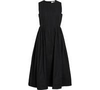 VILA Robe mi-longue en popeline VILA Noir EU 42 (UK 14)