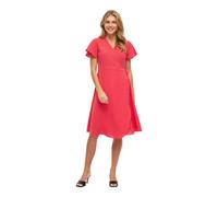 Vila Robe Midi à Manches Courtes Lovie Wrap