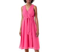 Vila Robe midi Vimaliana pour Femme - Col en V - Taille S/L, Rose, 38