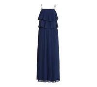 Vila Robe Singlet Pleat Dress Vichiffan Simple plissée Noos/DC – Bleu marine – Taille 40 Femme