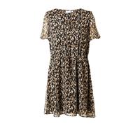 VILA Robe 'VIFaila' crème / moka / noir, Taille 34