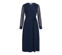 Vila Falia Long Sleeve Dress Bleu 44 Femme