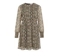 VILA Robe 'VIFalia' cappuccino / noisette / noir, Taille 38
