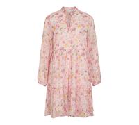 VILA Robe 'VIFALIA' jaune d'or / vert / fuchsia / rose ancienne, Taille 36