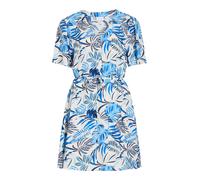 VILA Robe 'VIGrace' azur / blanc, Taille 34