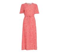 VILA Robe 'VIGrace' rouge clair / blanc, Taille 38