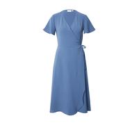 Vila Vilovie S/S Wrap Midi Dress-Noos, Bleu foncé, 40 Femmes