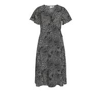 VILA Robe 'VILovie' noir / blanc, Taille 34