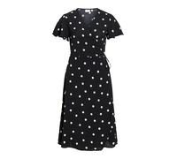 VILA Robe 'VILovie' noir / blanc, Taille 42