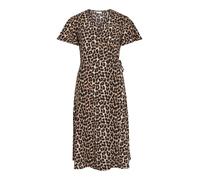 VILA Robe 'VILovie' sable / cognac / noir, Taille 38