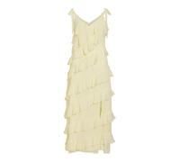 VILA Robe 'VILuna' jaune pastel, Taille 34