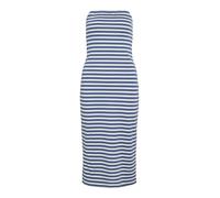 VILA Robe 'VINinny' bleu foncé / blanc, Taille 40