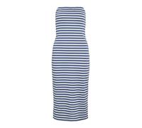 VILA Robe 'VINinny' bleu foncé / blanc, Taille 44