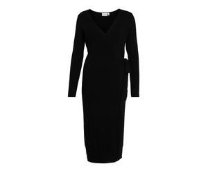 VILA Robes en maille 'COMFY' noir, Taille XS