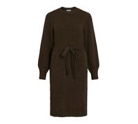 VILA Robes en maille 'LAMPE' brun foncé, Taille XS