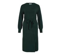 VILA Robes en maille 'VIRICKY' vert foncé, Taille XS