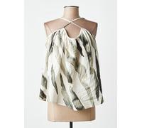 vila rouge chemisiers et blouses femme de couleur beige 36