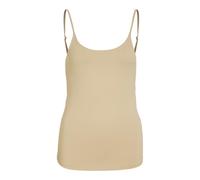 Vila Singlet Vikenza Noos Débardeur, Beige, M Femmes