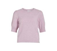 Vila Sleeve O-Neck Knit Top Viril Noos Haut en Tricot à Manches 2/4 et col Rond, Orchidée Winsome, XS Femme