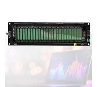 VILA SMO Audio Spectrum Analyzer, Vfd Screen Display Sound Level Meter, with Mic Pickup, 3.5mm Aux/mic Input, 300hz-20khz Frequency Range, Acrylic Construction, for Audio Enthusiasts