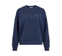 VILA Sweat-shirt 'VIReflect' bleu marine, Taille XL